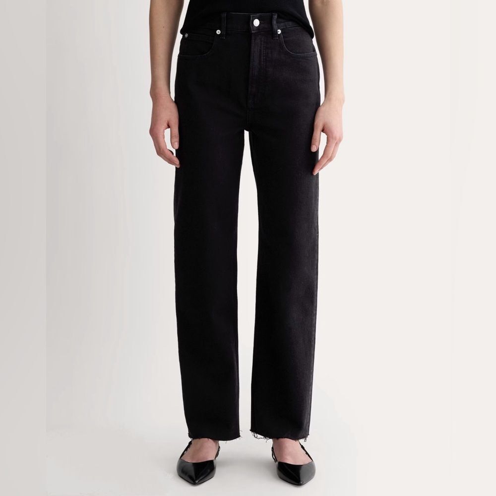 Everlane The Way High Jean • size 27 regular • black